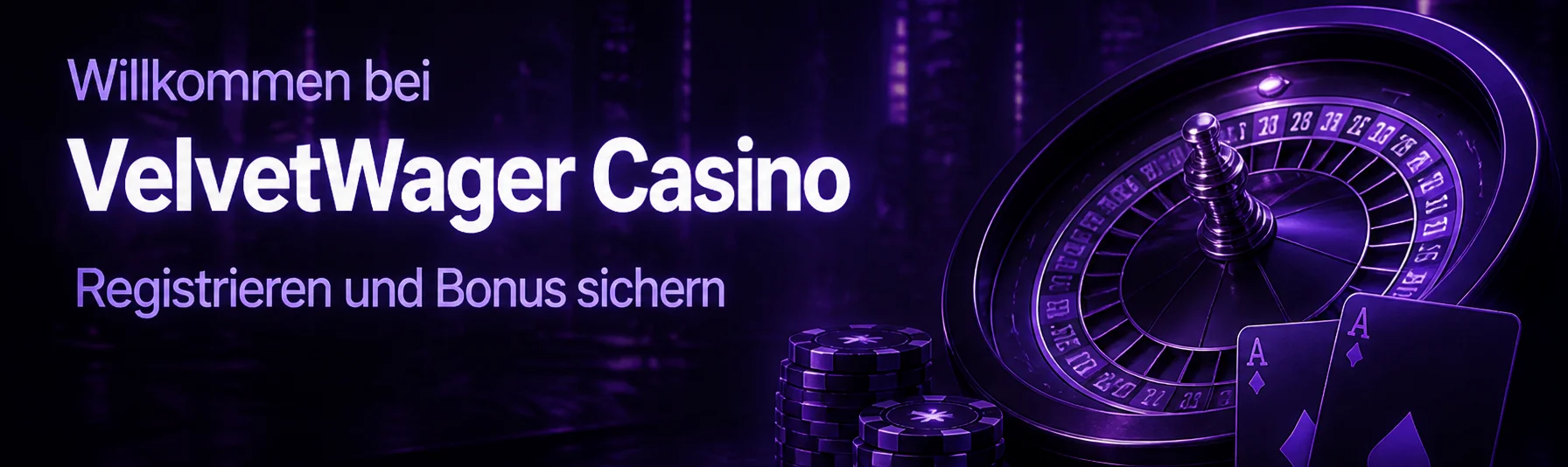 VelvetWager Casino Banner